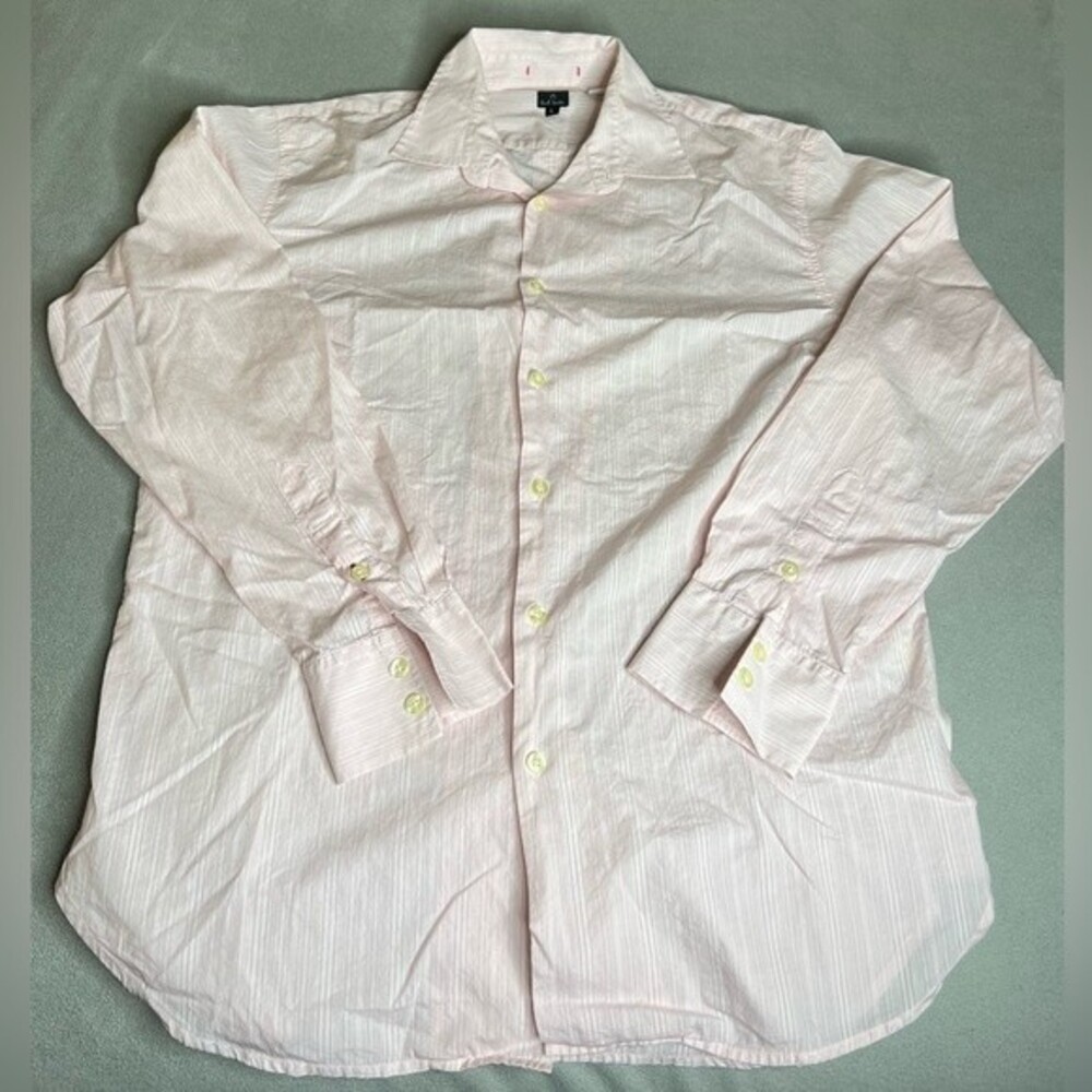 Paul Smith Mens  long sleeve Dress shirt Size L